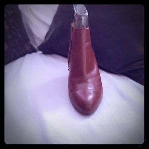 Adrienne Vittadini leather booties